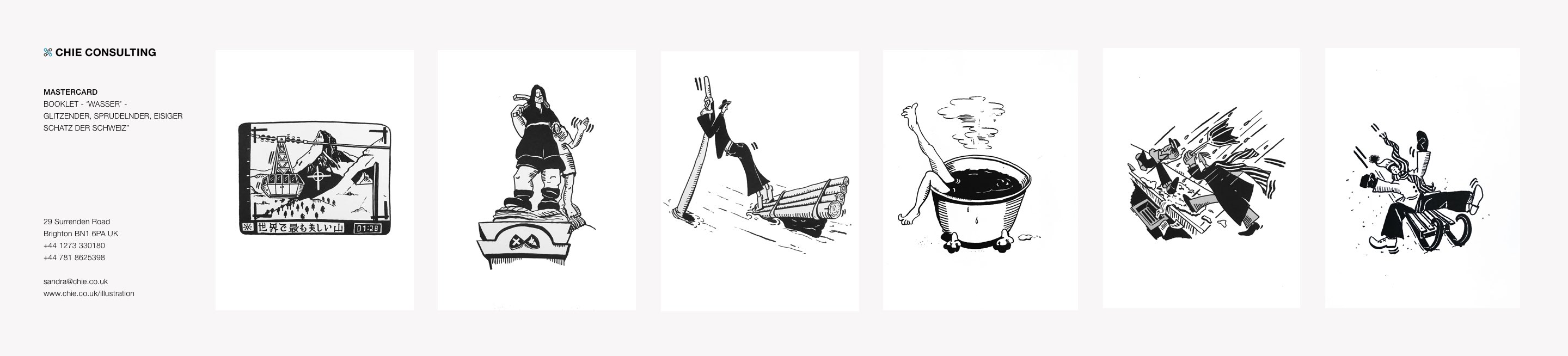 ILLUSTRATION BY @SANDRA STAUFER FOR MASTERCARD ILLUSTRATION BY @SANDRA STAUFER FOR MASTERCARD